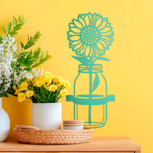 Load image into Gallery viewer, Sunflower in a MasonJar