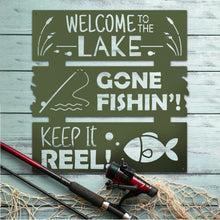 Load image into Gallery viewer, Lake Sign