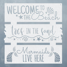 Load image into Gallery viewer, Beach Sign