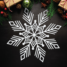 Load image into Gallery viewer, Classic Snowflake Wall Art