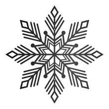 Load image into Gallery viewer, Classic Snowflake Wall Art