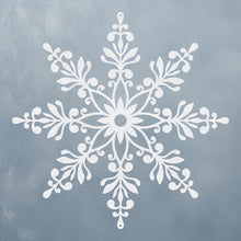 Load image into Gallery viewer, Florid Snowflake Wall Art