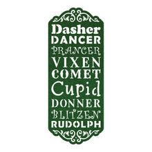 Load image into Gallery viewer, Santa's Reindeer Wall Art