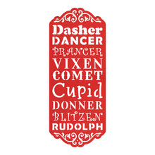 Load image into Gallery viewer, Santa's Reindeer Wall Art