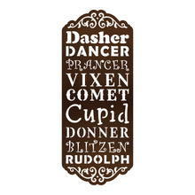 Load image into Gallery viewer, Santa's Reindeer Wall Art