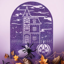 Load image into Gallery viewer, Haunted House Halloween Sign