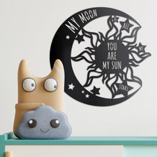 Load image into Gallery viewer, "You Are My Sun & Moon" Wall Art