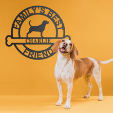 Load image into Gallery viewer, Family's Best Friend Personalized Dog Breeds Wall Art