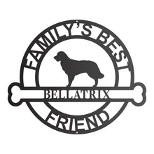 Load image into Gallery viewer, Family's Best Friend Personalized Dog Breeds Wall Art