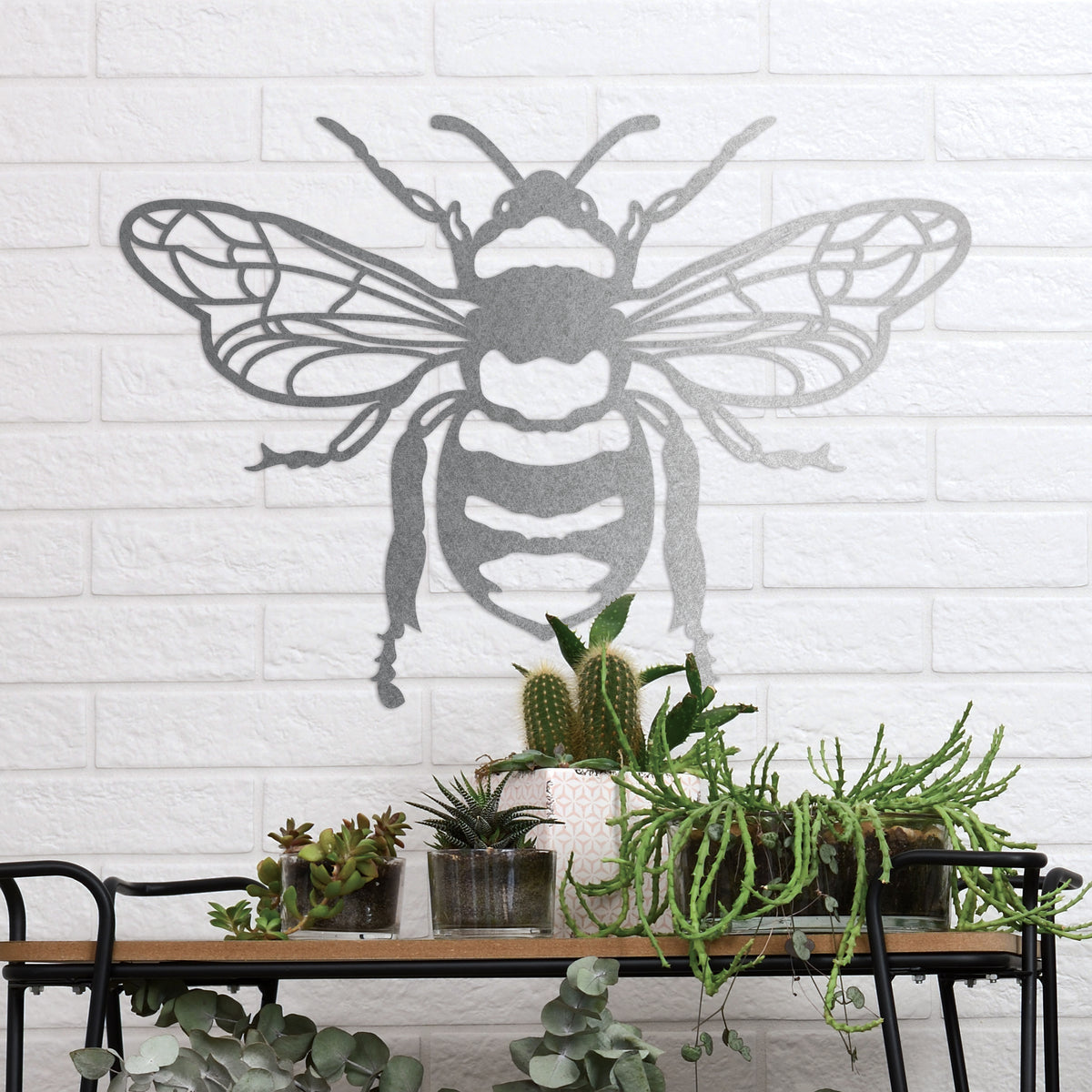 Honey Bee Wall Art, Metal Wall Art