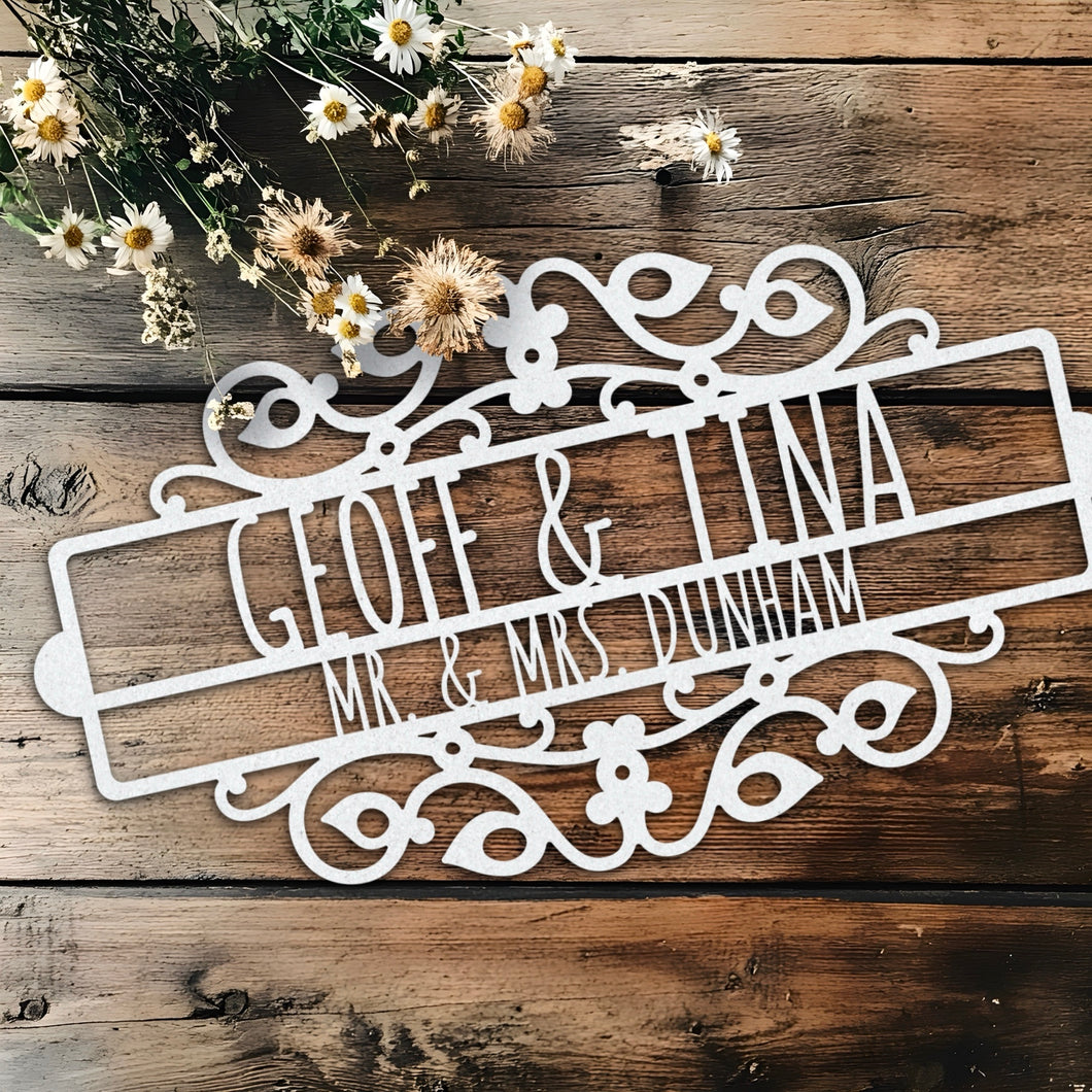 Custom Wedding Sign