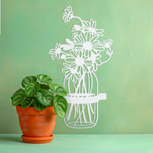 Load image into Gallery viewer, Daisies in a Mason Jar Wall Art
