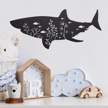 Load image into Gallery viewer, Shark Silhouette Wall Art
