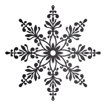 Load image into Gallery viewer, Florid Snowflake Wall Art
