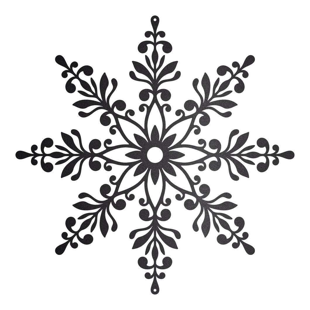 Florid Snowflake Wall Art