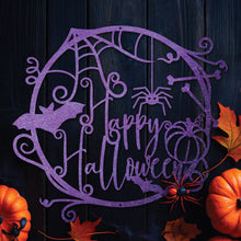 Load image into Gallery viewer, Happy Halloween Sign
