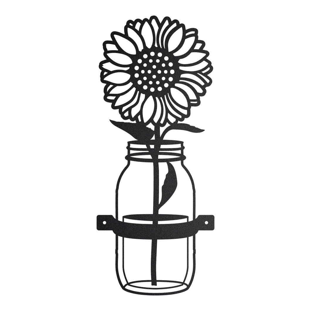Sunflower in a MasonJar