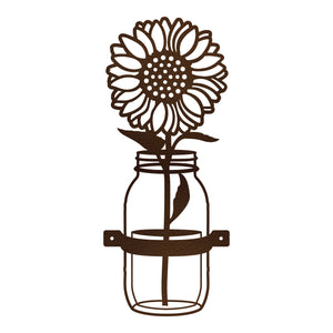 Sunflower in a MasonJar