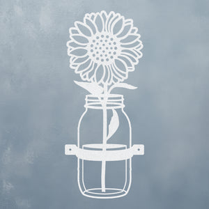 Sunflower in a MasonJar