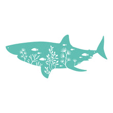 Load image into Gallery viewer, Shark Silhouette Wall Art
