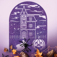 Load image into Gallery viewer, Haunted House Halloween Sign
