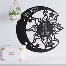 Load image into Gallery viewer, "You Are My Sun &amp; Moon" Wall Art
