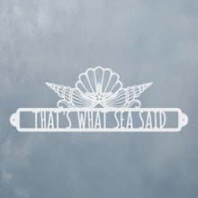 Load image into Gallery viewer, That's What Sea Said Wall Art