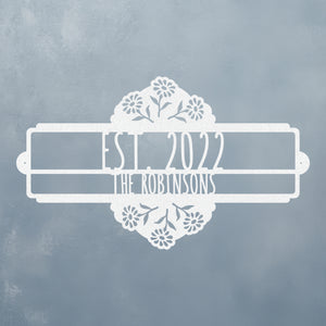Custom Wedding Sign