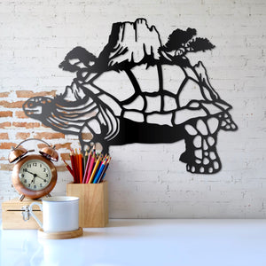 World Turtle Wall Art