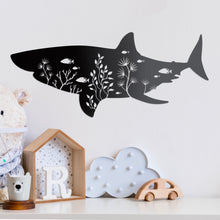Load image into Gallery viewer, Shark Silhouette Wall Art
