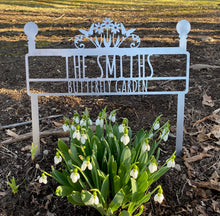Load image into Gallery viewer, Personalized Garden Sign
