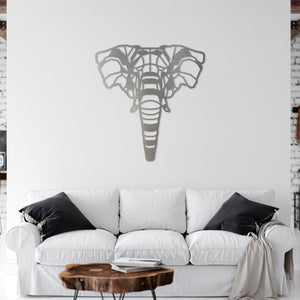 Geometric Elephant Wall Art