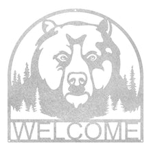 Load image into Gallery viewer, Bear Welcome Sign
