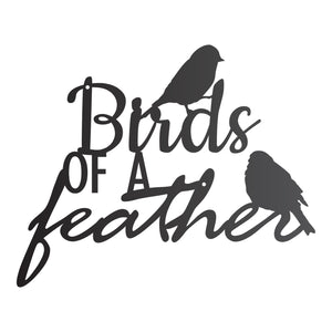Birds of a Feather Wall Art