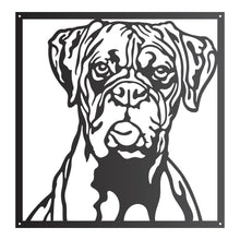 Load image into Gallery viewer, Boxer Dog Portrait Wall Art
