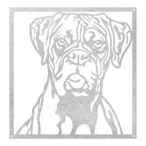 Boxer Dog Portrait Wall Art