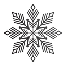 Load image into Gallery viewer, Classic Snowflake Wall Art

