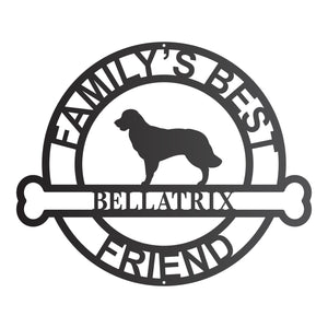 Family's Best Friend Personalized Dog Breeds Wall Art