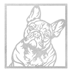French Bulldog Dog Portrait Wall Art