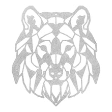Load image into Gallery viewer, Geometric Wolf Wall Art
