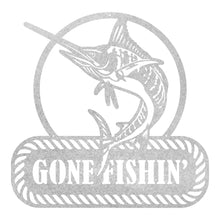Load image into Gallery viewer, Gone Fishin&#39; Marlin Wall Art
