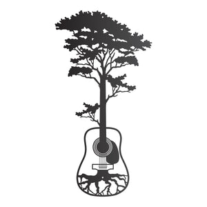 Guitar Tree of Life Wall Art – Round Lake Decor