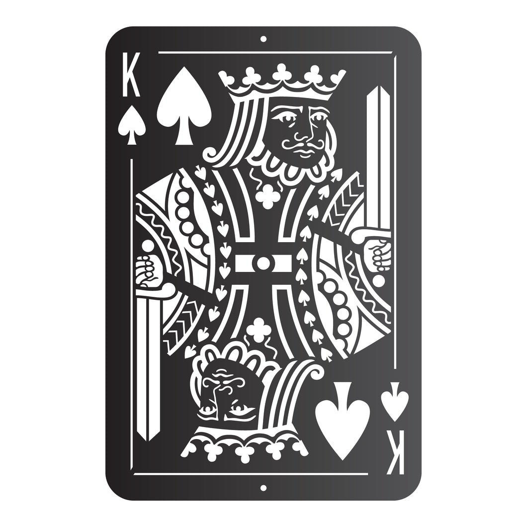 King of Spades Wall Art