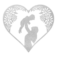 Load image into Gallery viewer, Mother and Child Heart Wall Art
