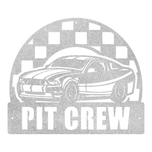 Pit Crew Sign