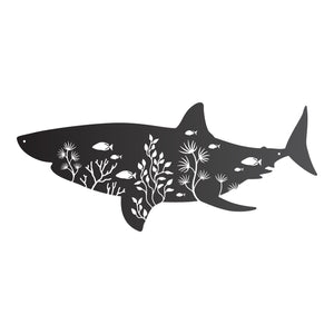 Shark Silhouette Wall Art