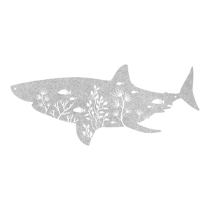 Shark Silhouette Wall Art