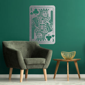 King of Clubs Wall Art