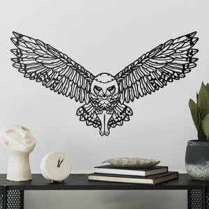 Flying Owl Wall Art