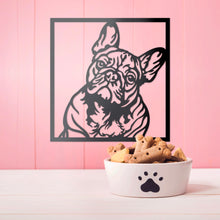 Load image into Gallery viewer, French Bulldog Dog Portrait Wall Art
